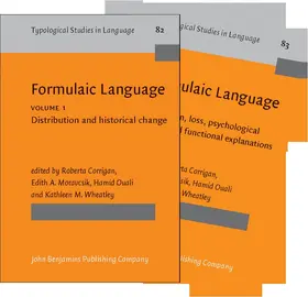 Corrigan / Moravcsik / Ouali |  Formulaic Language | Buch |  Sack Fachmedien