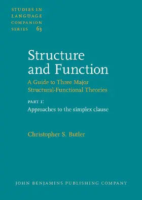 Butler |  Structure and Function &#8211; A Guide to Three Major Structural-Functional Theories | Buch |  Sack Fachmedien