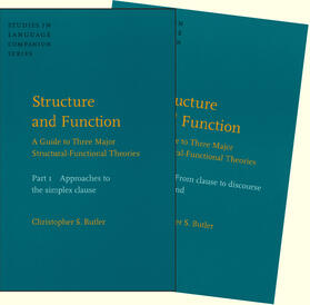 Butler |  Structure and Function – A Guide to Three Major Structural-Functional Theories | Buch |  Sack Fachmedien