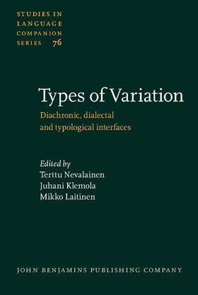 Nevalainen / Klemola / Laitinen |  Types of Variation | Buch |  Sack Fachmedien