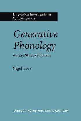 Love |  Generative Phonology | Buch |  Sack Fachmedien