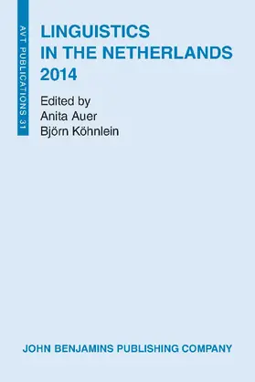 Auer / Köhnlein |  Linguistics in the Netherlands 2014 | Buch |  Sack Fachmedien