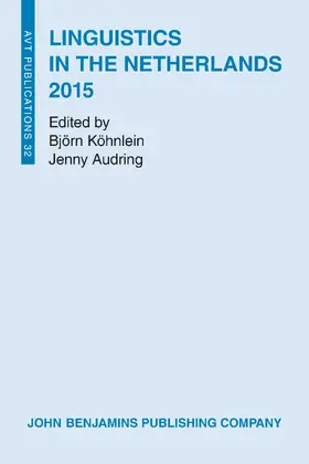 Köhnlein / Audring |  Linguistics in the Netherlands 2015 | Buch |  Sack Fachmedien