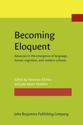 d'Errico / Hombert |  Becoming Eloquent | Buch |  Sack Fachmedien