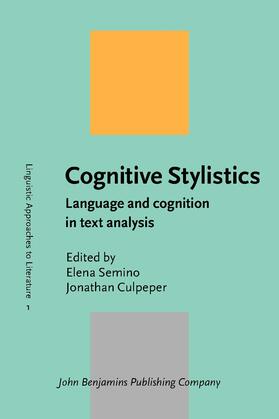 Semino / Culpeper |  Cognitive Stylistics | Buch |  Sack Fachmedien