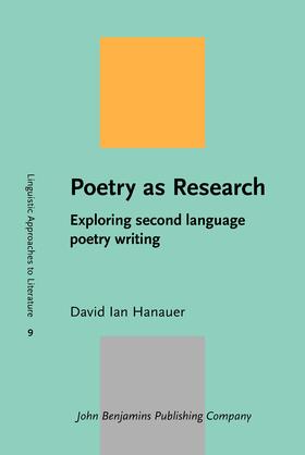 Hanauer |  Poetry as Research | Buch |  Sack Fachmedien