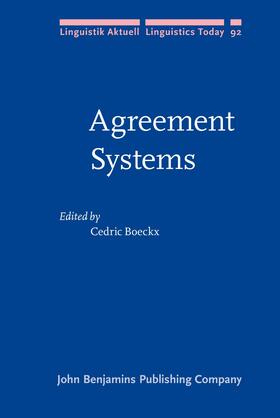 Boeckx |  Agreement Systems | Buch |  Sack Fachmedien