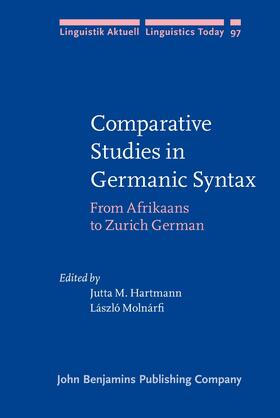 Hartmann / Molnárfi |  Comparative Studies in Germanic Syntax | Buch |  Sack Fachmedien