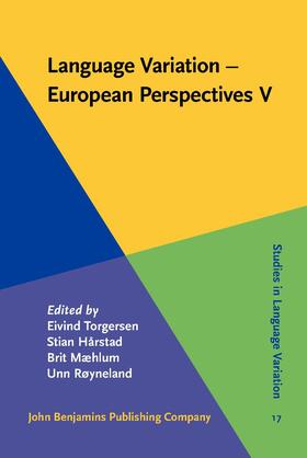 Torgersen / Hårstad / Mæhlum |  Language Variation - European Perspectives V | Buch |  Sack Fachmedien