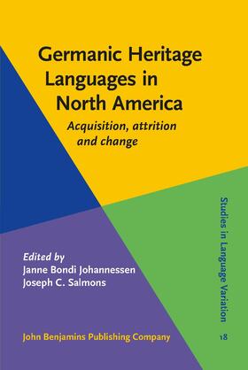 Johannessen / Salmons |  Germanic Heritage Languages in North America | Buch |  Sack Fachmedien