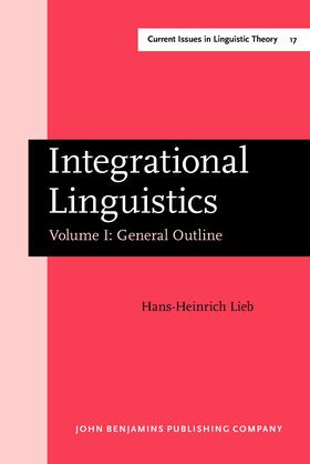 Lieb |  Integrational Linguistics | Buch |  Sack Fachmedien