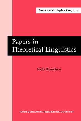 Danielsen / Baerentzen |  Papers in Theoretical Linguistics | Buch |  Sack Fachmedien