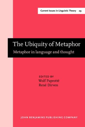 Paprotté / Dirven |  The Ubiquity of Metaphor | Buch |  Sack Fachmedien