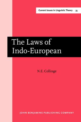 Collinge |  The Laws of Indo-European | Buch |  Sack Fachmedien