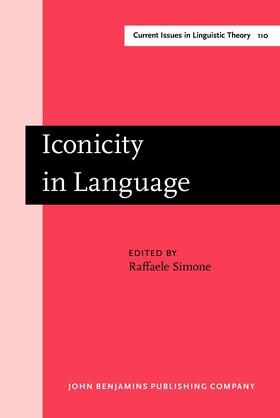 Simone |  Iconicity in Language | Buch |  Sack Fachmedien