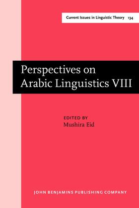 Eid |  Perspectives on Arabic Linguistics | Buch |  Sack Fachmedien