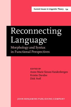 Simon-Vandenbergen / Davidse / Noël |  Reconnecting Language | Buch |  Sack Fachmedien