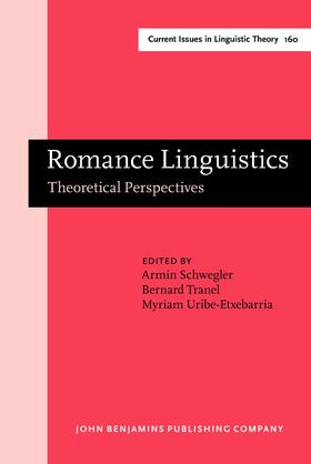 Schwegler / Tranel / Uribe-Etxebarria |  Romance Linguistics | Buch |  Sack Fachmedien