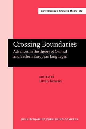 Kenesei |  Crossing Boundaries | Buch |  Sack Fachmedien