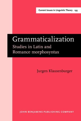 Klausenburger |  Grammaticalization | Buch |  Sack Fachmedien