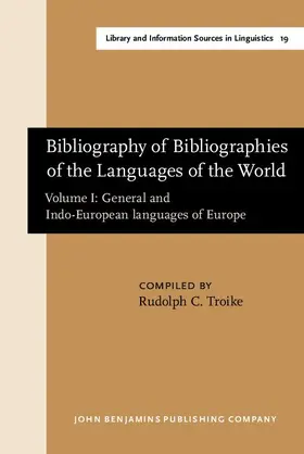  Bibliography of Bibliographies of the Languages of the World | Buch |  Sack Fachmedien