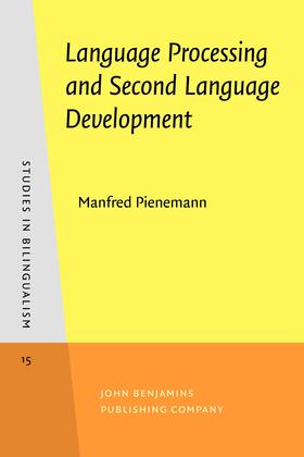 Pienemann |  Language Processing and Second Language Development | Buch |  Sack Fachmedien