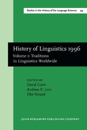 Cram / Linn / Nowak |  History of Linguistics 1996 | Buch |  Sack Fachmedien