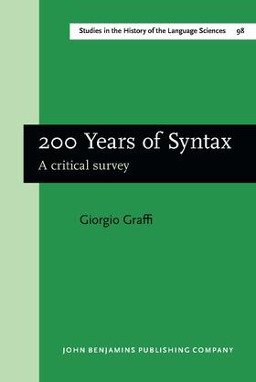Graffi |  200 Years of Syntax | Buch |  Sack Fachmedien