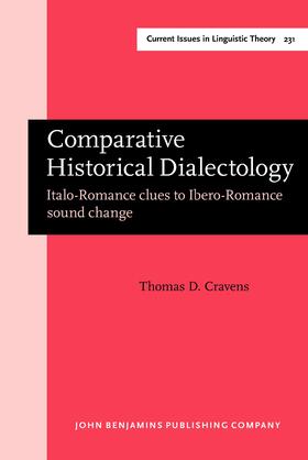 Cravens |  Comparative Historical Dialectology | Buch |  Sack Fachmedien