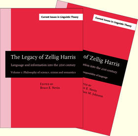 Nevin / Johnson |  The Legacy of Zellig Harris | Buch |  Sack Fachmedien