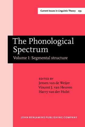 Weijer / Heuven / Hulst |  The Phonological Spectrum | Buch |  Sack Fachmedien