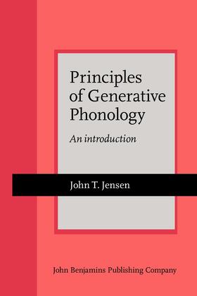 Jensen |  Principles of Generative Phonology | Buch |  Sack Fachmedien