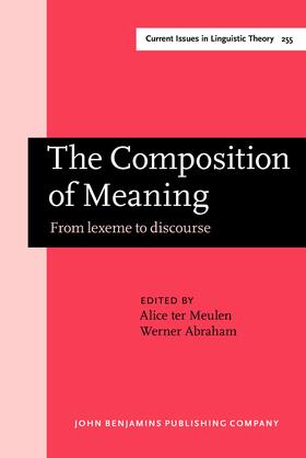 Meulen / Abraham |  The Composition of Meaning | Buch |  Sack Fachmedien