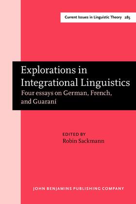 Sackmann |  Explorations in Integrational Linguistics | Buch |  Sack Fachmedien