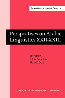 Broselow / Ouali |  Perspectives on Arabic Linguistics | Buch |  Sack Fachmedien