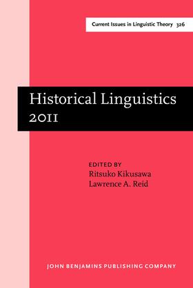 Kikusawa / Reid |  Historical Linguistics 2011 | Buch |  Sack Fachmedien