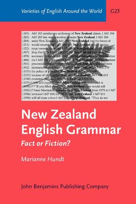 Hundt |  New Zealand English Grammar – Fact or Fiction? | Buch |  Sack Fachmedien