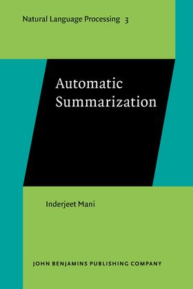 Mani |  Automatic Summarization | Buch |  Sack Fachmedien