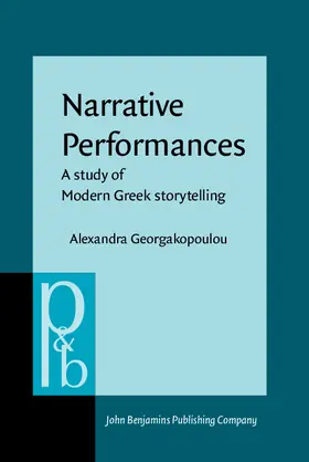 Georgakopoulou |  Narrative Performances | Buch |  Sack Fachmedien