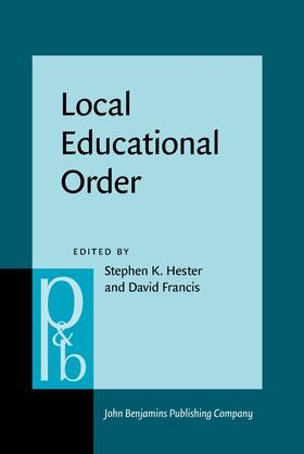 Hester / Francis |  Local Educational Order | Buch |  Sack Fachmedien