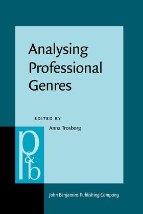 Trosborg |  Analysing Professional Genres | Buch |  Sack Fachmedien