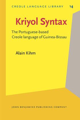 Kihm |  Kriyol Syntax | Buch |  Sack Fachmedien