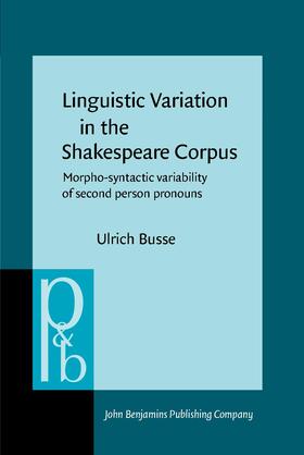 Busse |  Linguistic Variation in the Shakespeare Corpus | Buch |  Sack Fachmedien