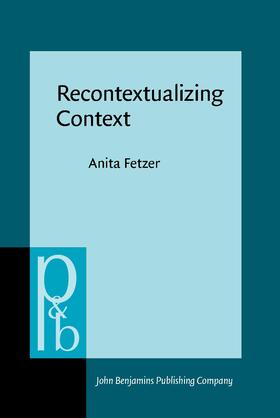 Fetzer |  Recontextualizing Context | Buch |  Sack Fachmedien