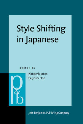 Jones / Ono |  Style Shifting in Japanese | Buch |  Sack Fachmedien