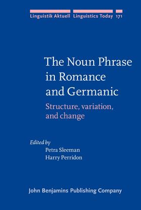 Sleeman / Perridon |  The Noun Phrase in Romance and Germanic | Buch |  Sack Fachmedien