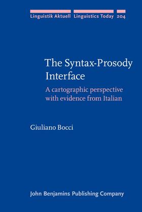 Bocci |  The Syntax–Prosody Interface | Buch |  Sack Fachmedien
