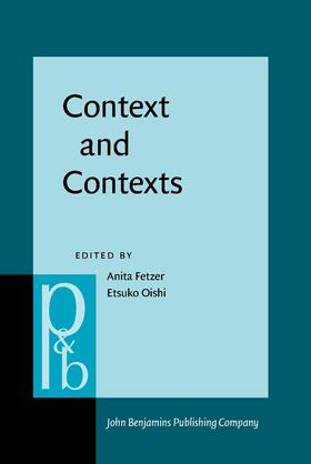 Fetzer / Oishi |  Context and Contexts | Buch |  Sack Fachmedien