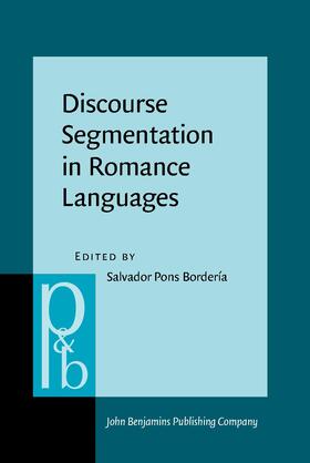 Pons Bordería |  Discourse Segmentation in Romance Languages | Buch |  Sack Fachmedien