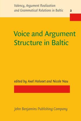 Holvoet / Nau |  Voice and Argument Structure in Baltic | Buch |  Sack Fachmedien